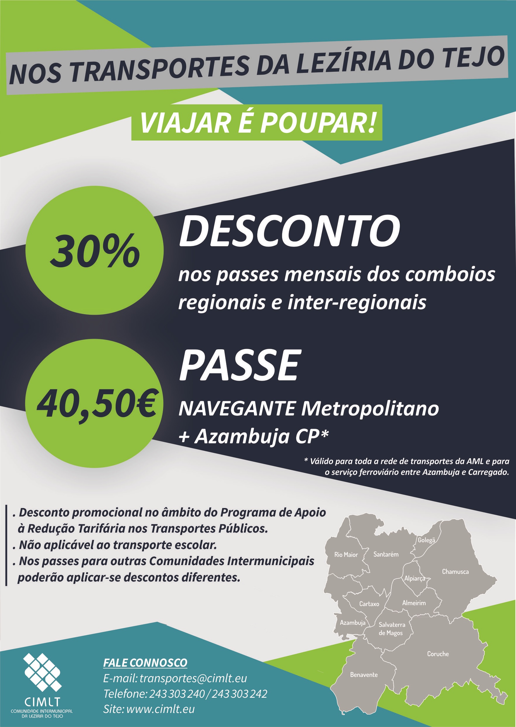 Flyer Descontos Ferroviarios