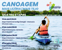 CANOAGEM MAIS LEZÍRIA | MAIS TEJO - INSCRIÇÕES ESGOTADAS PARA TODAS AS ETAPAS