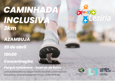 MAIS LEZÍRIA PROMOVE CAMINHADA INCLUSIVA