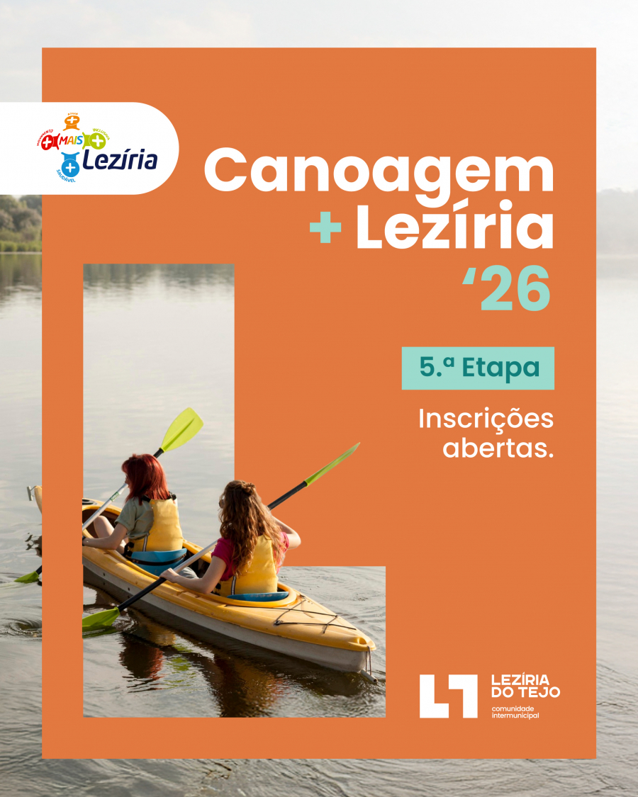 INSCRIÇÕES ABERTAS | ETAPA 5 CANOAGEM MAIS LEZÍRIA