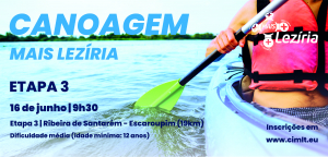 ETAPA 3 “CANOAGEM MAIS LEZÍRIA” - INSCRIÇÕES ENCERRADAS
