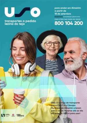 "USO” ARRANCA EM ALMEIRIM | TRANSPORTE FLEXÍVEL DA LEZÍRIA DO TEJO