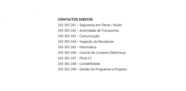 'COVID-19': SUSPENSÃO DE SERVIÇOS NA CIMLT