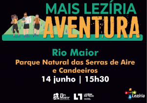 "MAIS LEZÍRIA AVENTURA" EM RIO MAIOR