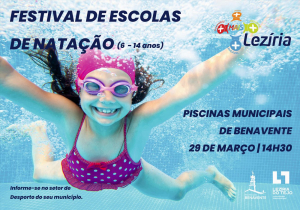 BENAVENTE RECEBE FESTIVAL DE ESCOLAS DE NATAÇÃO MAIS LEZÍRIA