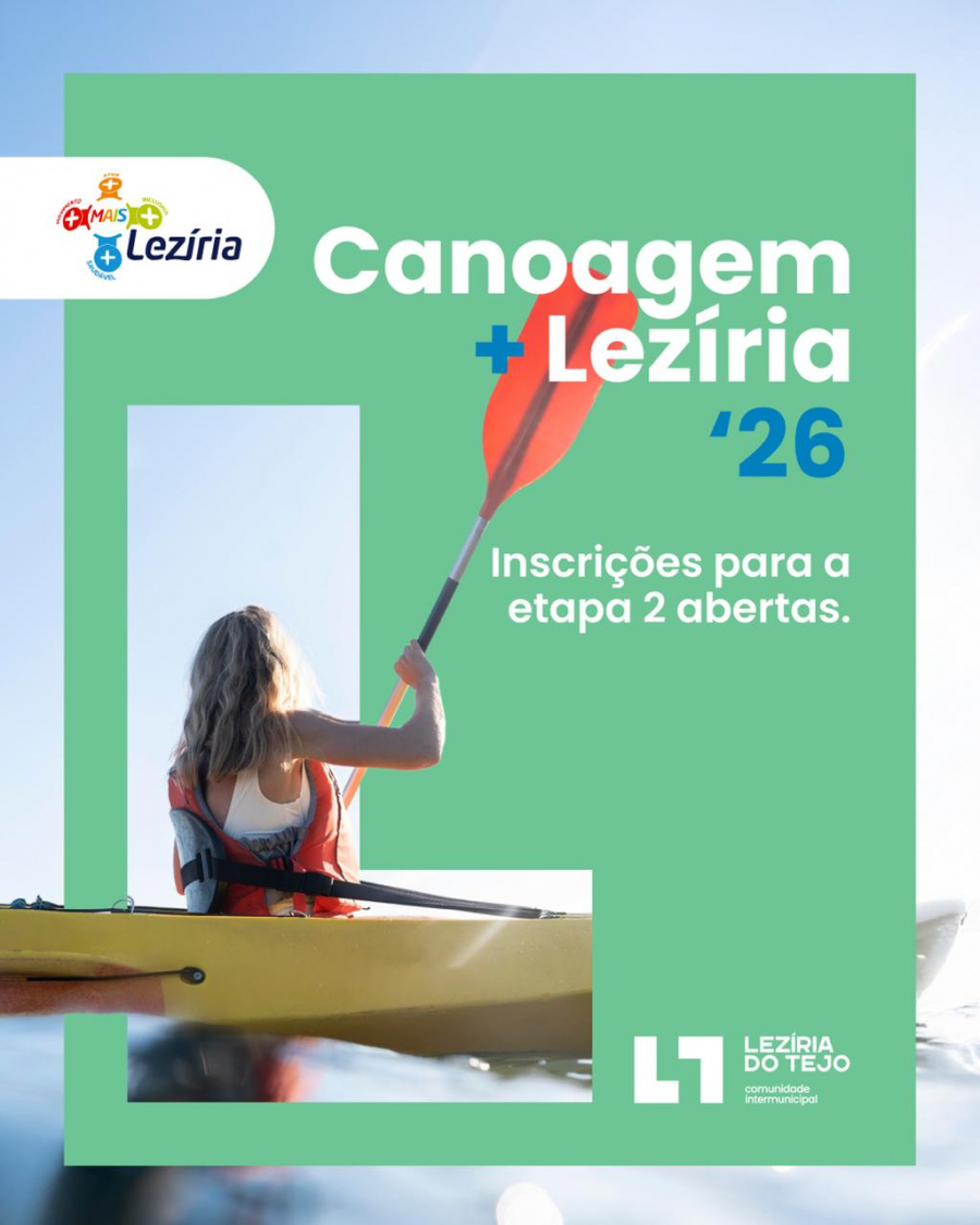 INSCRIÇÕES ABERTAS | ETAPA 2 CANOAGEM MAIS LEZÍRIA