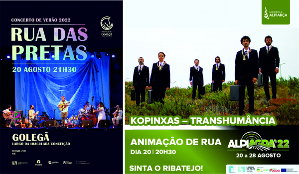 PeR APRESENTA RUAS DAS PRETAS NA GOLEGÃ E TRANS(H)UMÂNCIA EM ALPIARÇA