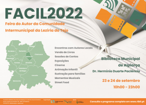 ALPIARÇA RECEBE SEGUNDA EDIÇÃO DA FEIRA DO AUTOR DA COMUNIDADE INTERMUNICIPAL DA LEZÍRIA